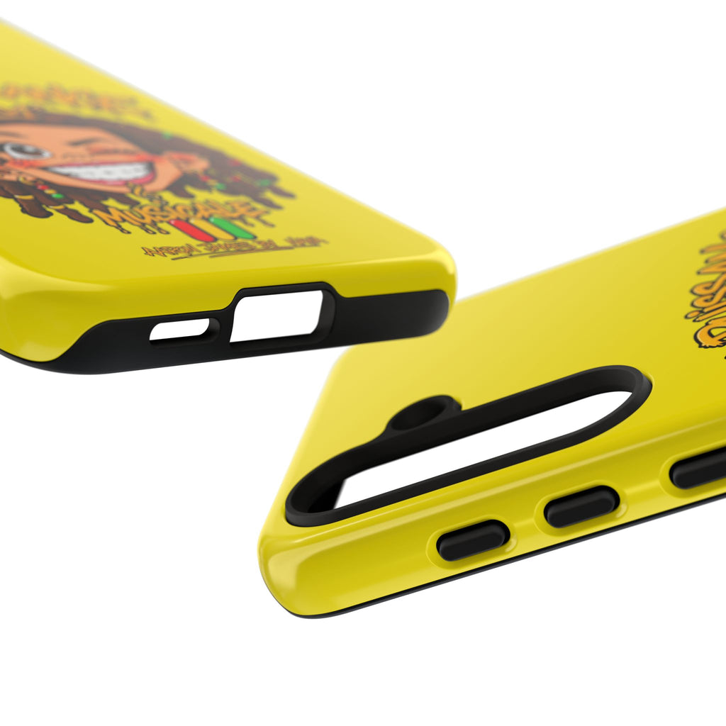 Coque Samsung Rasta Queen – Jaune | La Puissance Musicale