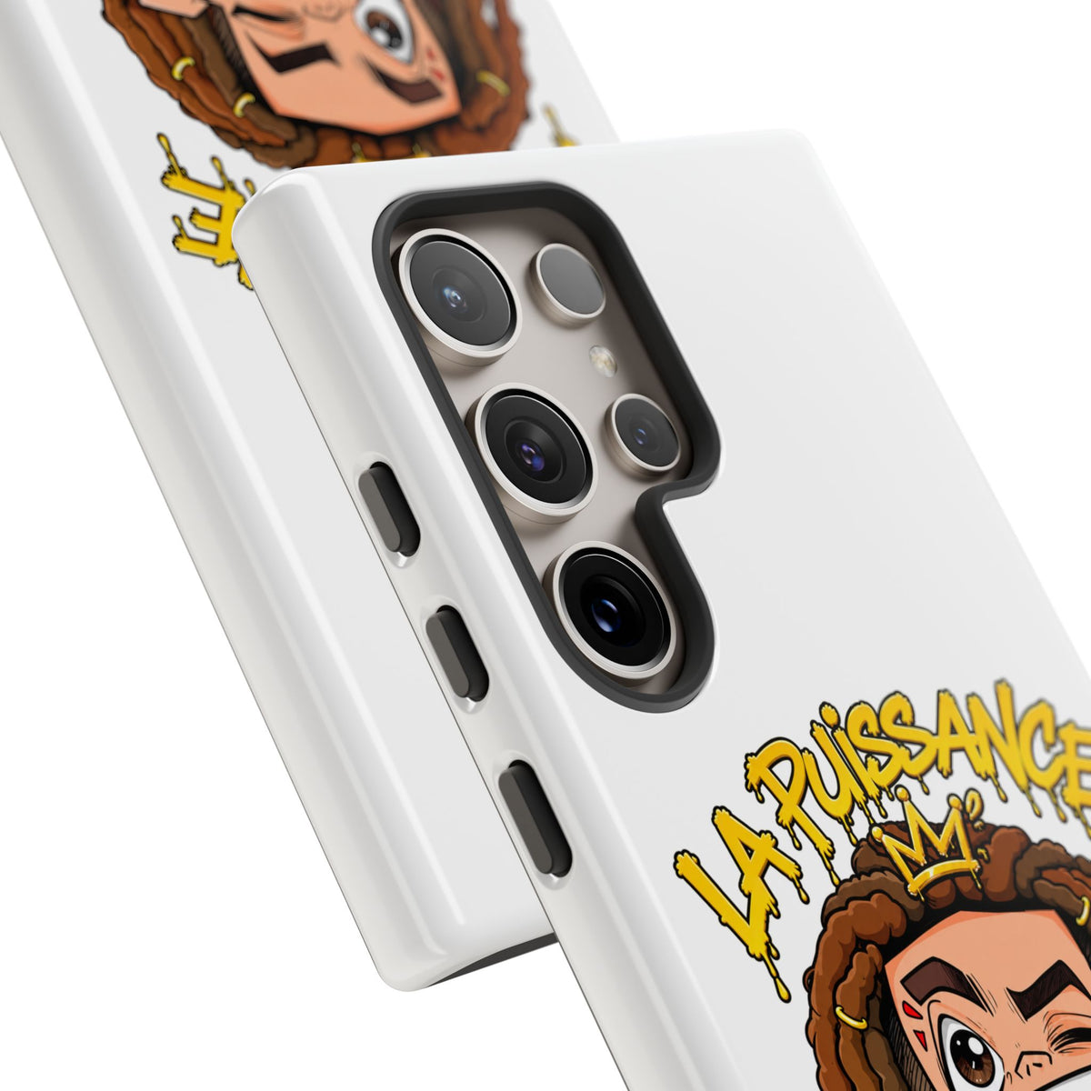Coque Samsung Rasta King – Blanc | La Puissance Musicale