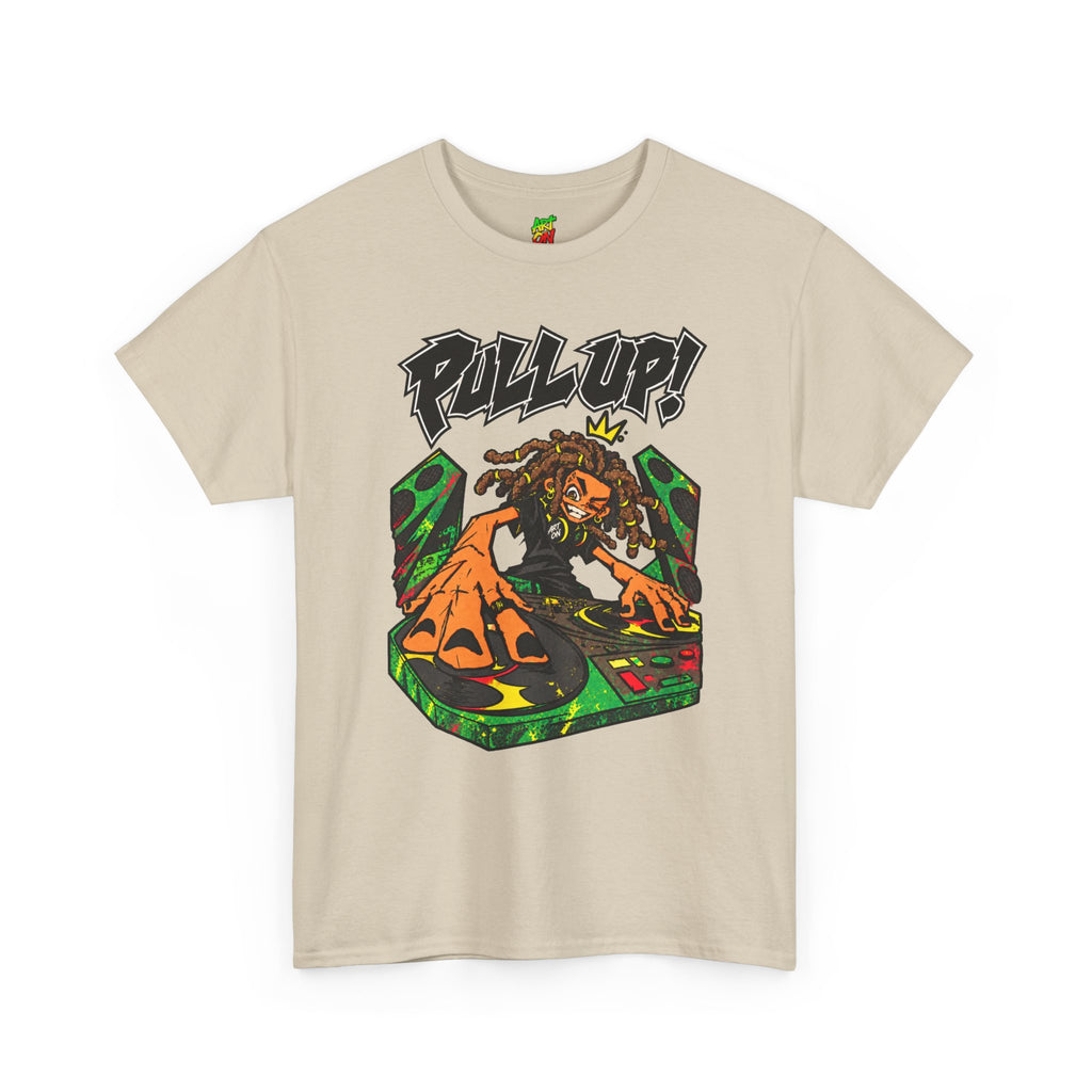 T-shirt DJ Rasta King 'Pull Up!'