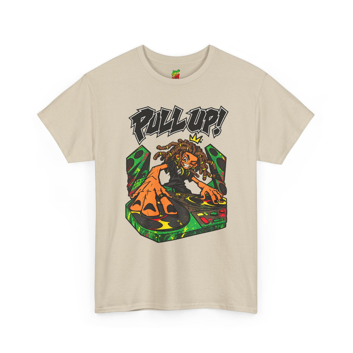 T-shirt DJ Rasta King 'Pull Up!'