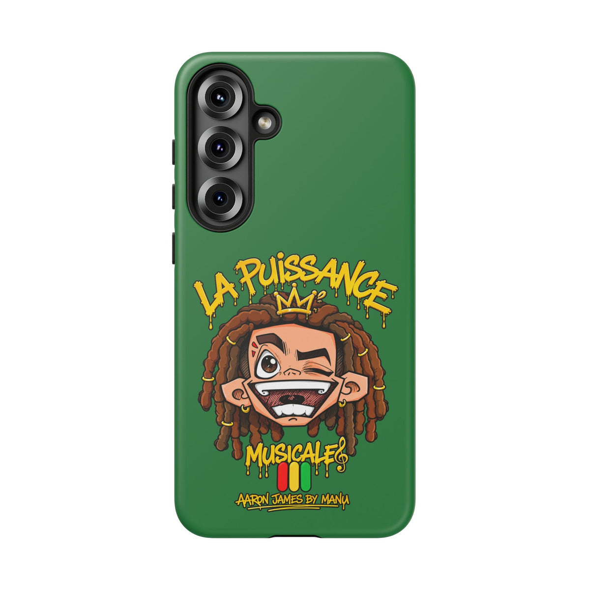 Coque Samsung Rasta King – Vert | La Puissance Musicale – vue 38