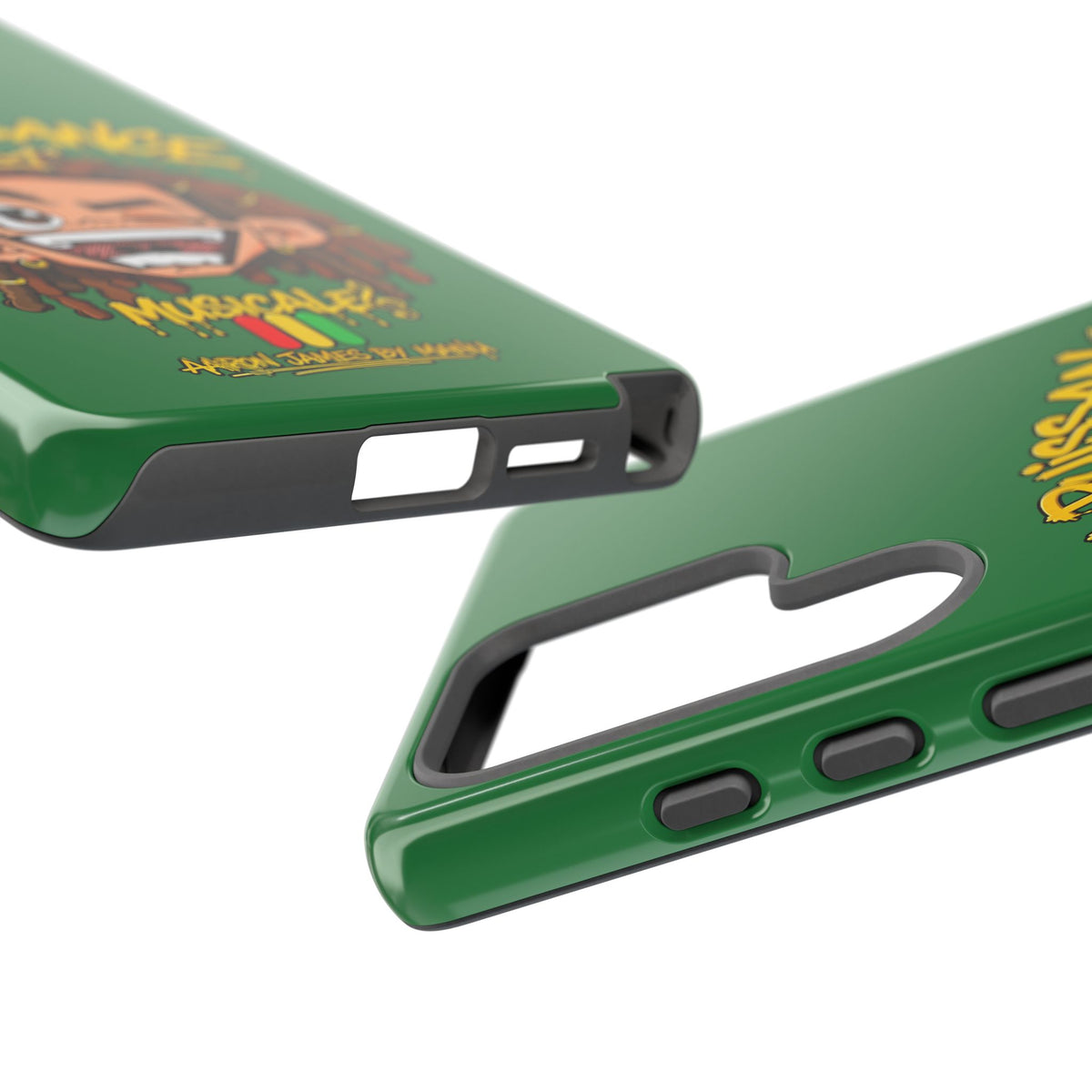 Coque Samsung Rasta King – Vert | La Puissance Musicale