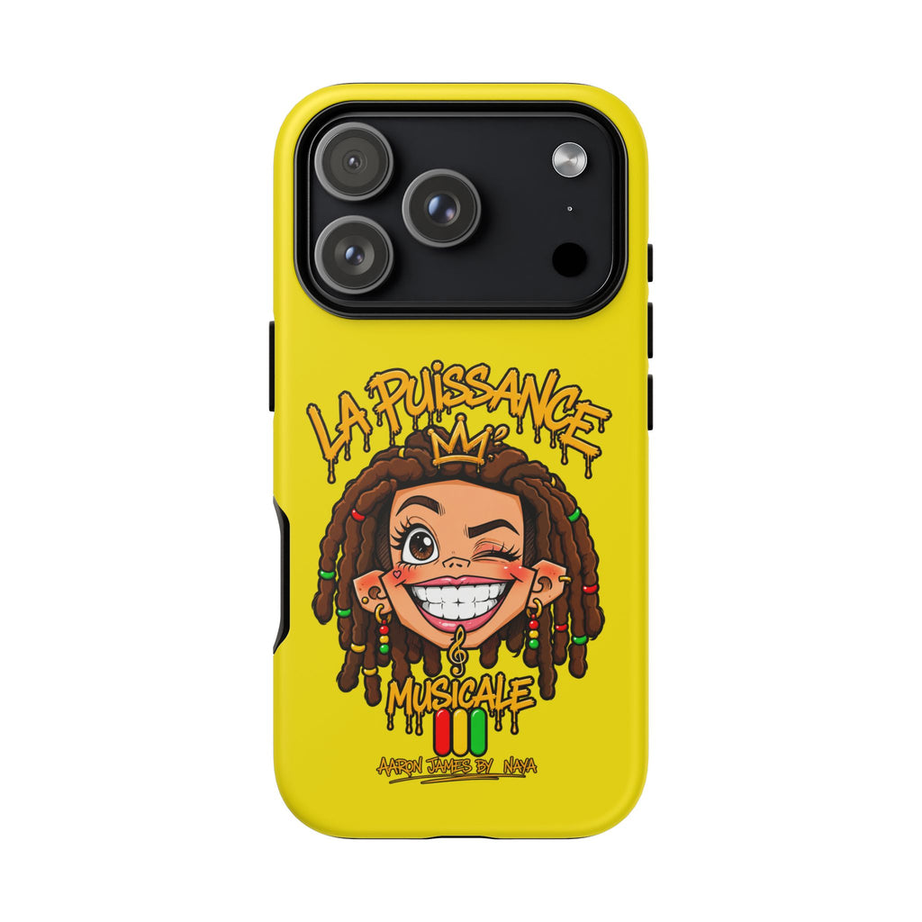 Coque Rasta Queen – Jaune | La Puissance Musicale