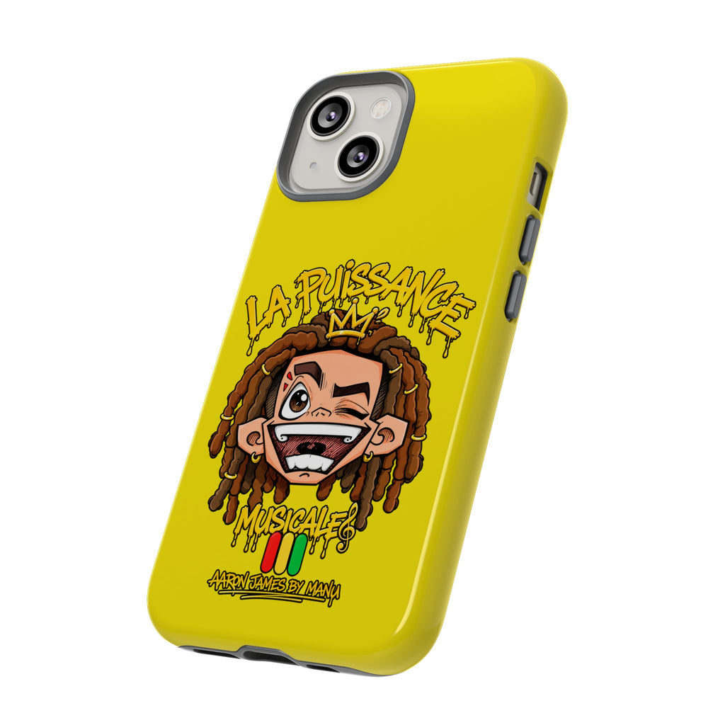 Coque Rasta King – Jaune | La Puissance Musicale