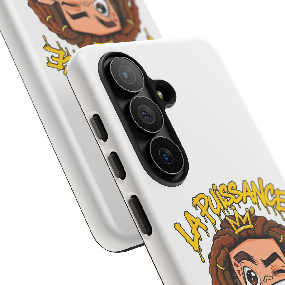 Coque Samsung Rasta King – Blanc | La Puissance Musicale