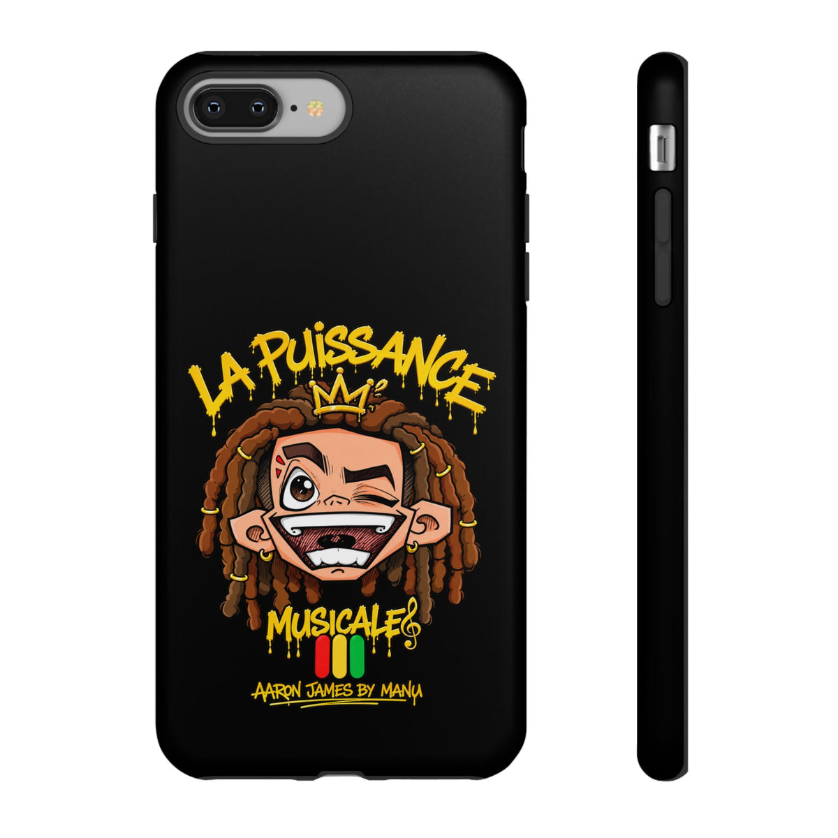 Coque Rasta King – Noir | La Puissance Musicale