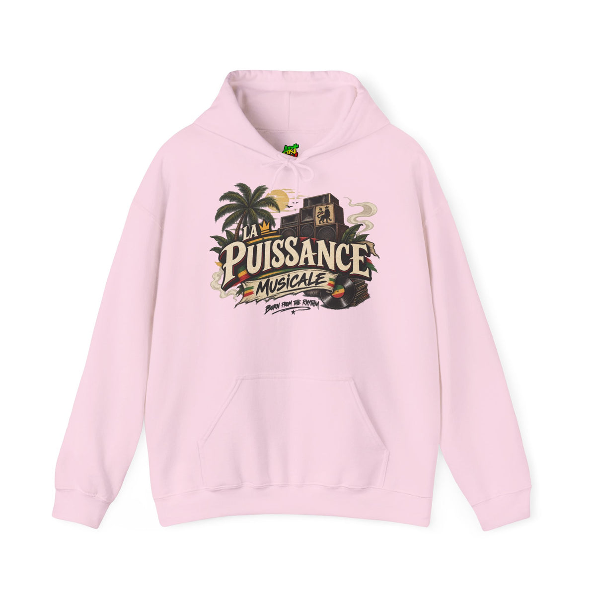La Puissance Musicale Vintage Hoodie