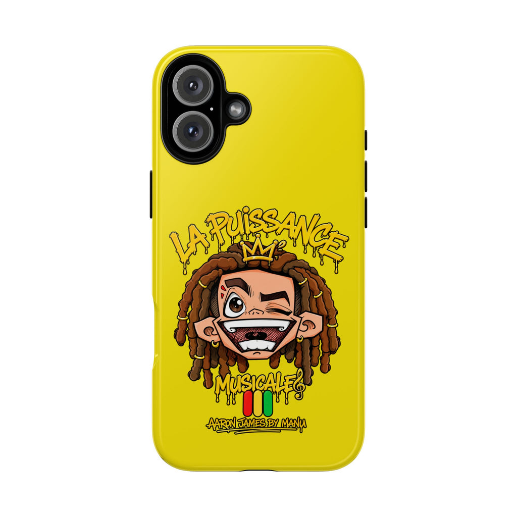 Coque Rasta King – Jaune | La Puissance Musicale