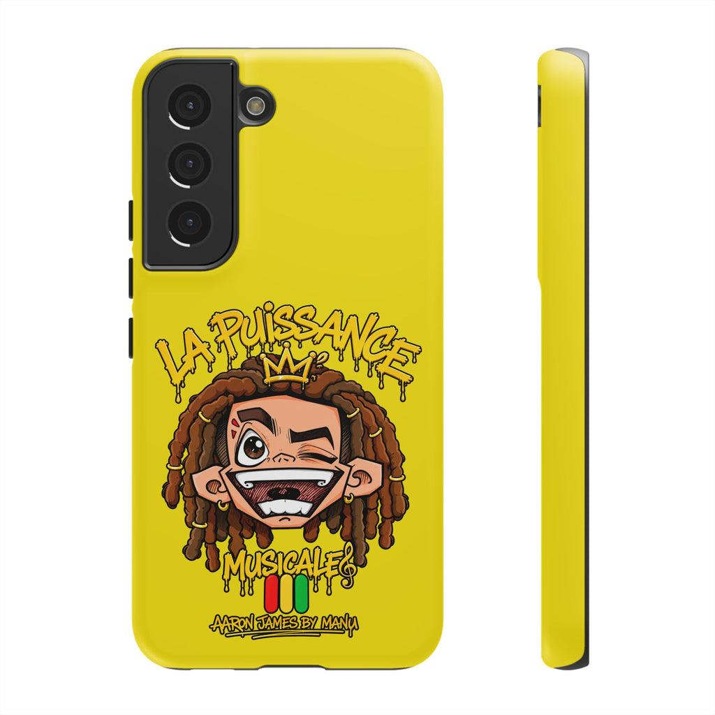 Coque Samsung Rasta King – Jaune | La Puissance Musicale – vue 18