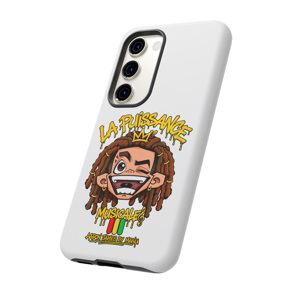 Coque Samsung Rasta King – Blanc | La Puissance Musicale – vue 49