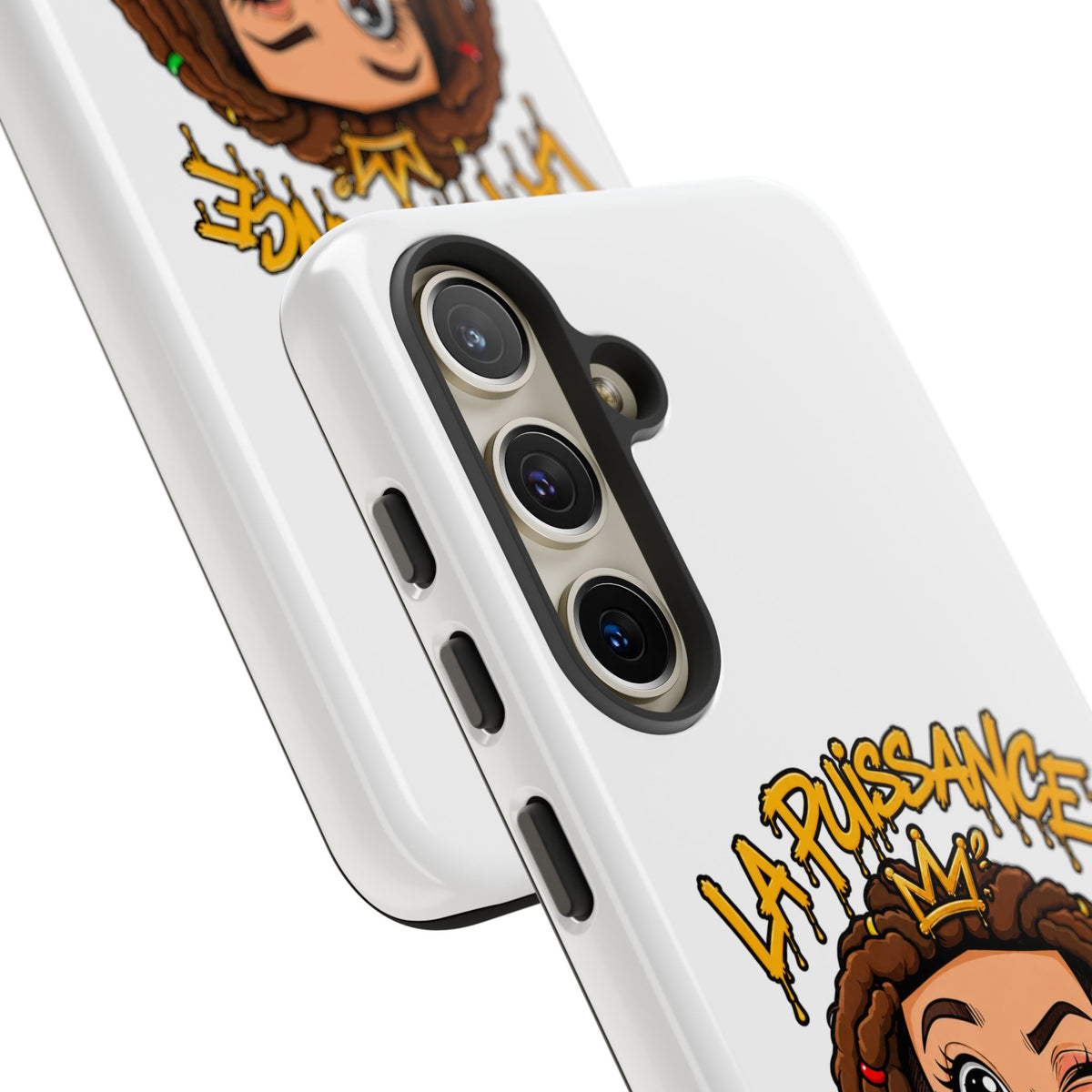 Coque Samsung Rasta Queen – Blanc | La Puissance Musicale