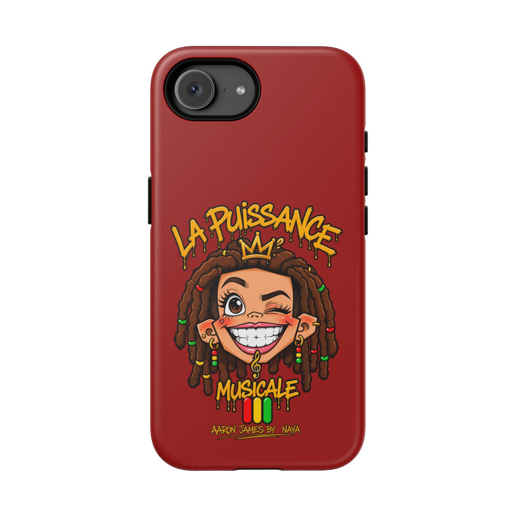 Coque Rasta Queen – Rouge | La Puissance Musicale