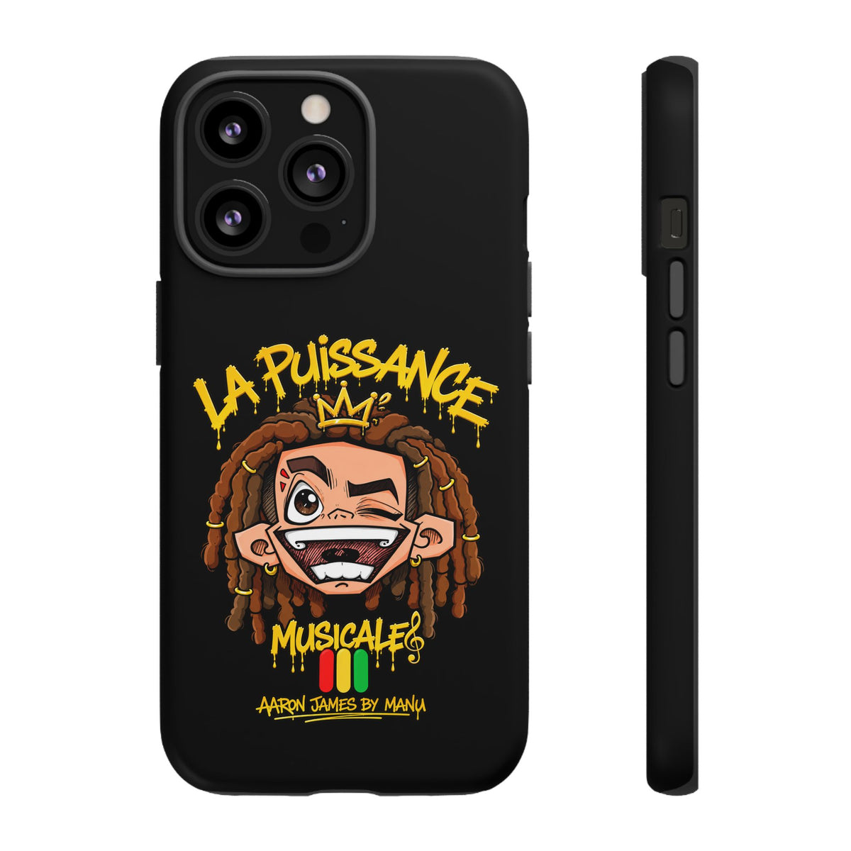 Coque Rasta King – Noir | La Puissance Musicale