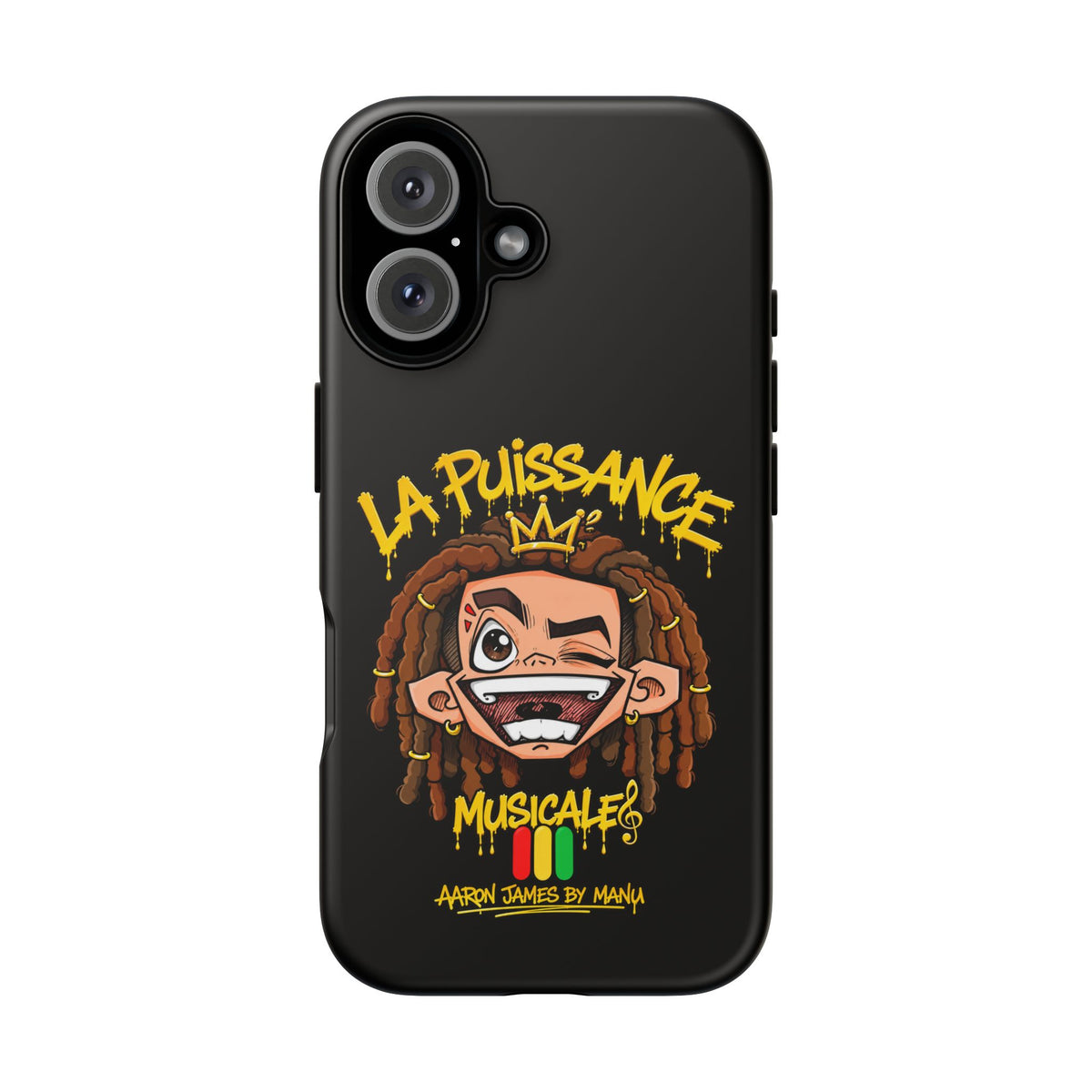 Coque Rasta King – Noir | La Puissance Musicale