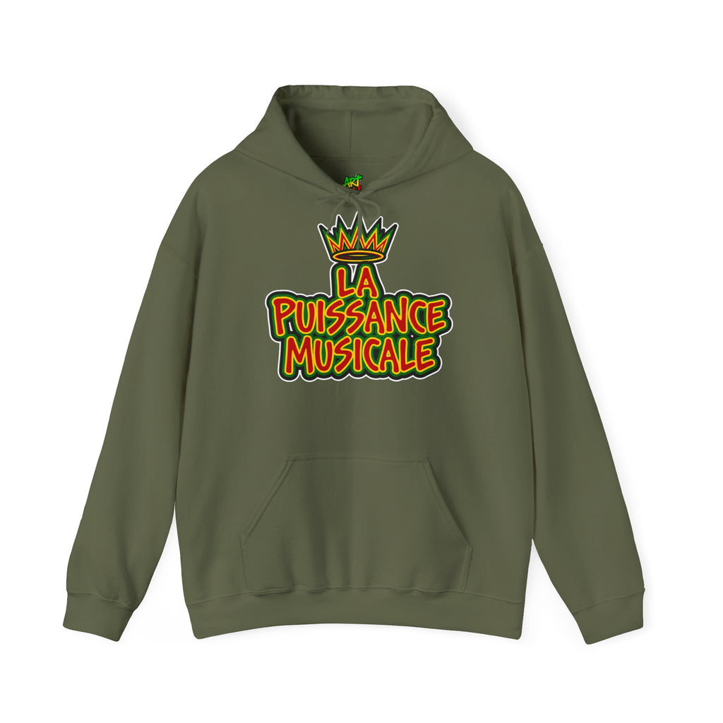 Hoodie La Puissance Musicale Retro