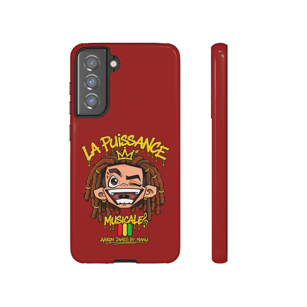 Coque Samsung Rasta King – Rouge | La Puissance Musicale