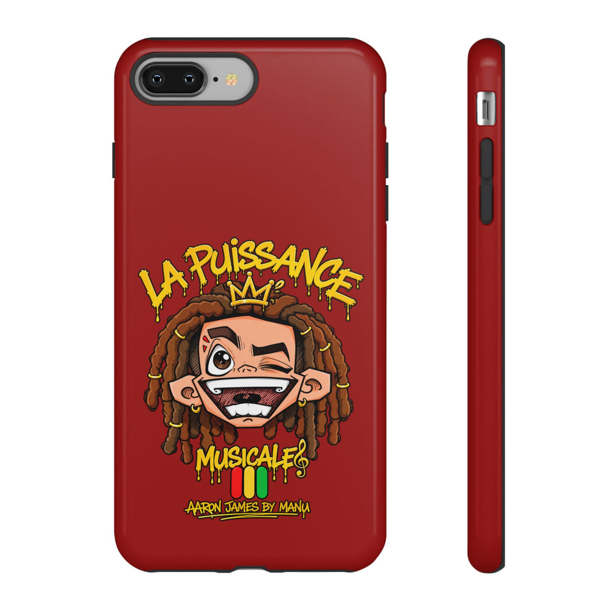 Coque Rasta King – Rouge | La Puissance Musicale