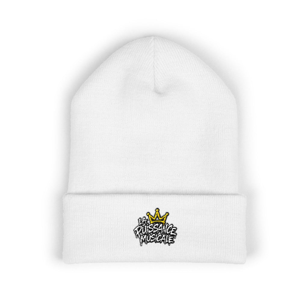 Bonnet à revers brodé Crown | La Puissance Musicale – vue 1