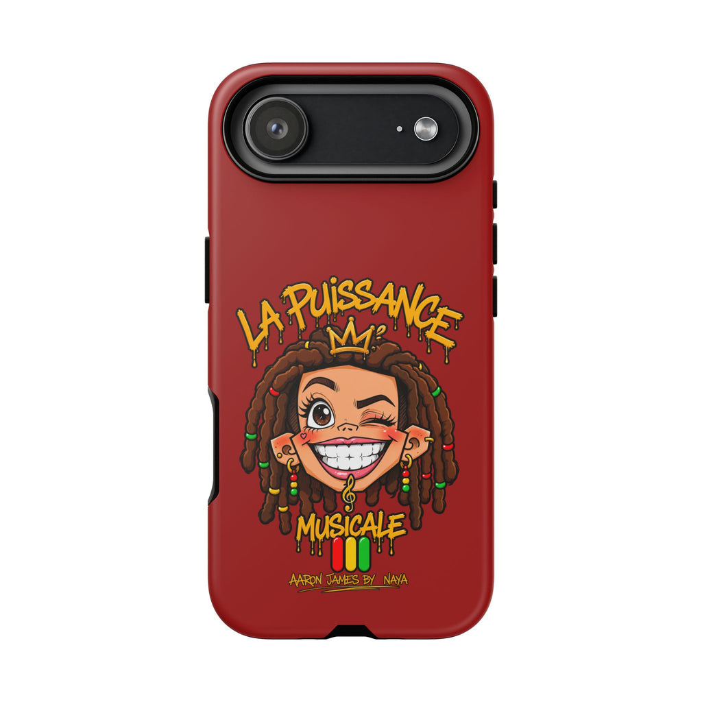 Coque Rasta Queen – Rouge | La Puissance Musicale