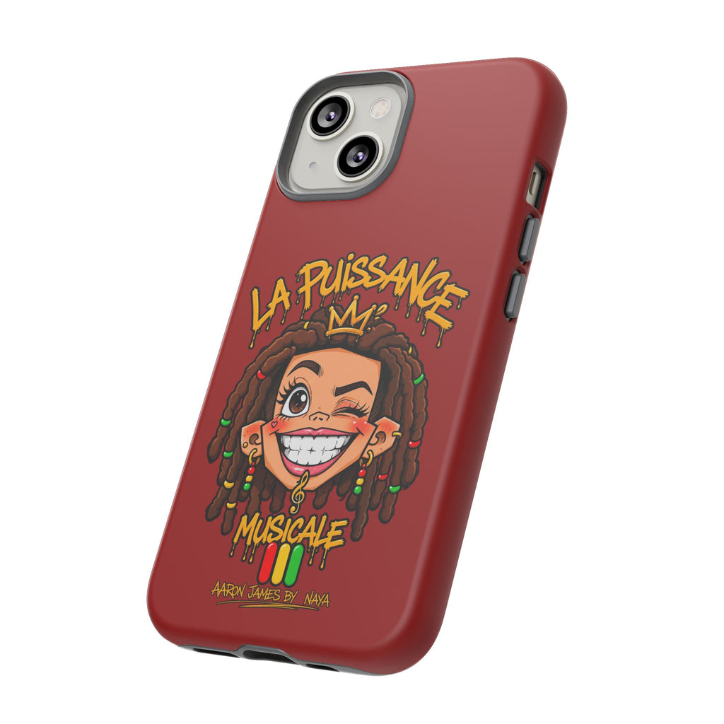 Coque Rasta Queen – Rouge | La Puissance Musicale