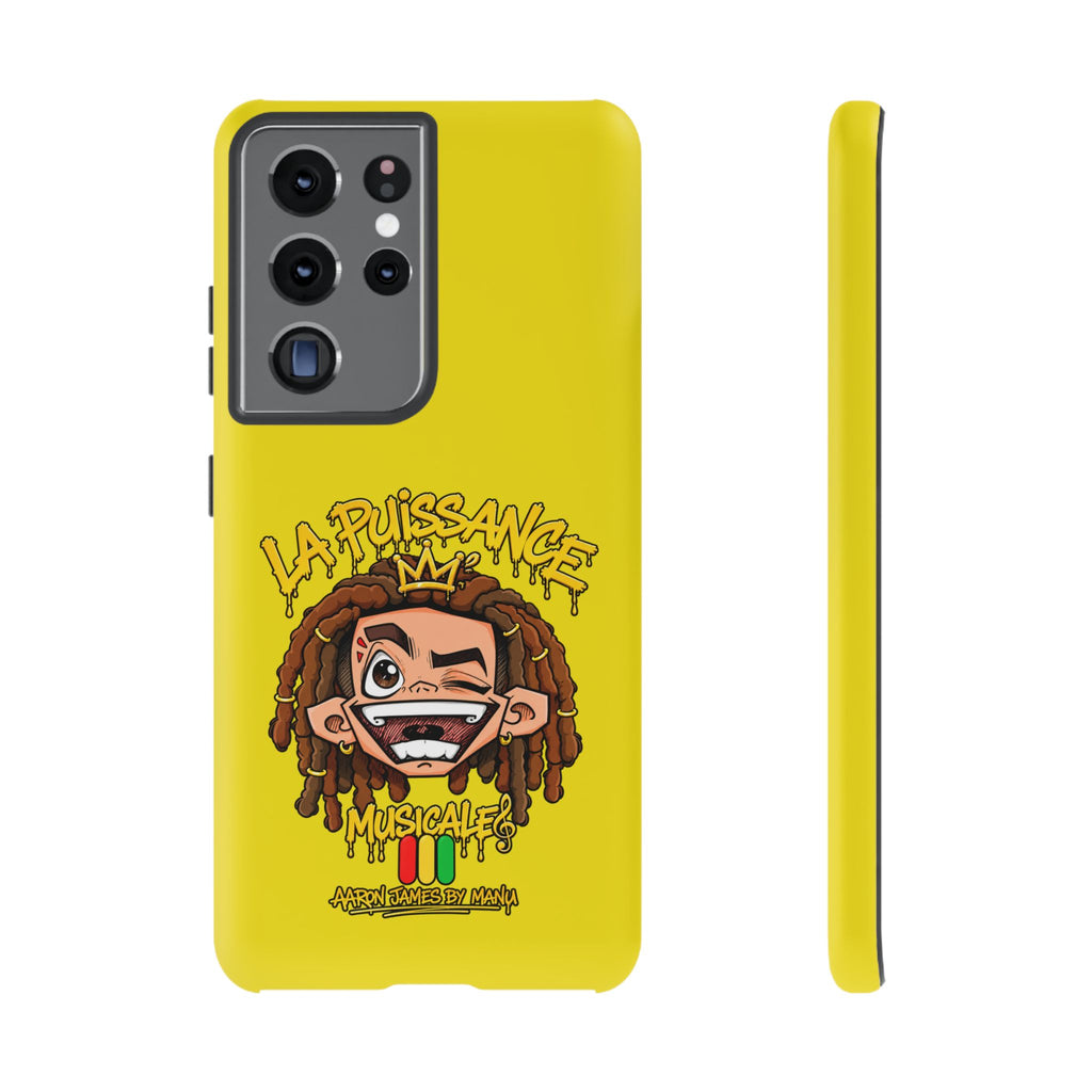 Coque Samsung Rasta King – Jaune | La Puissance Musicale – vue 12
