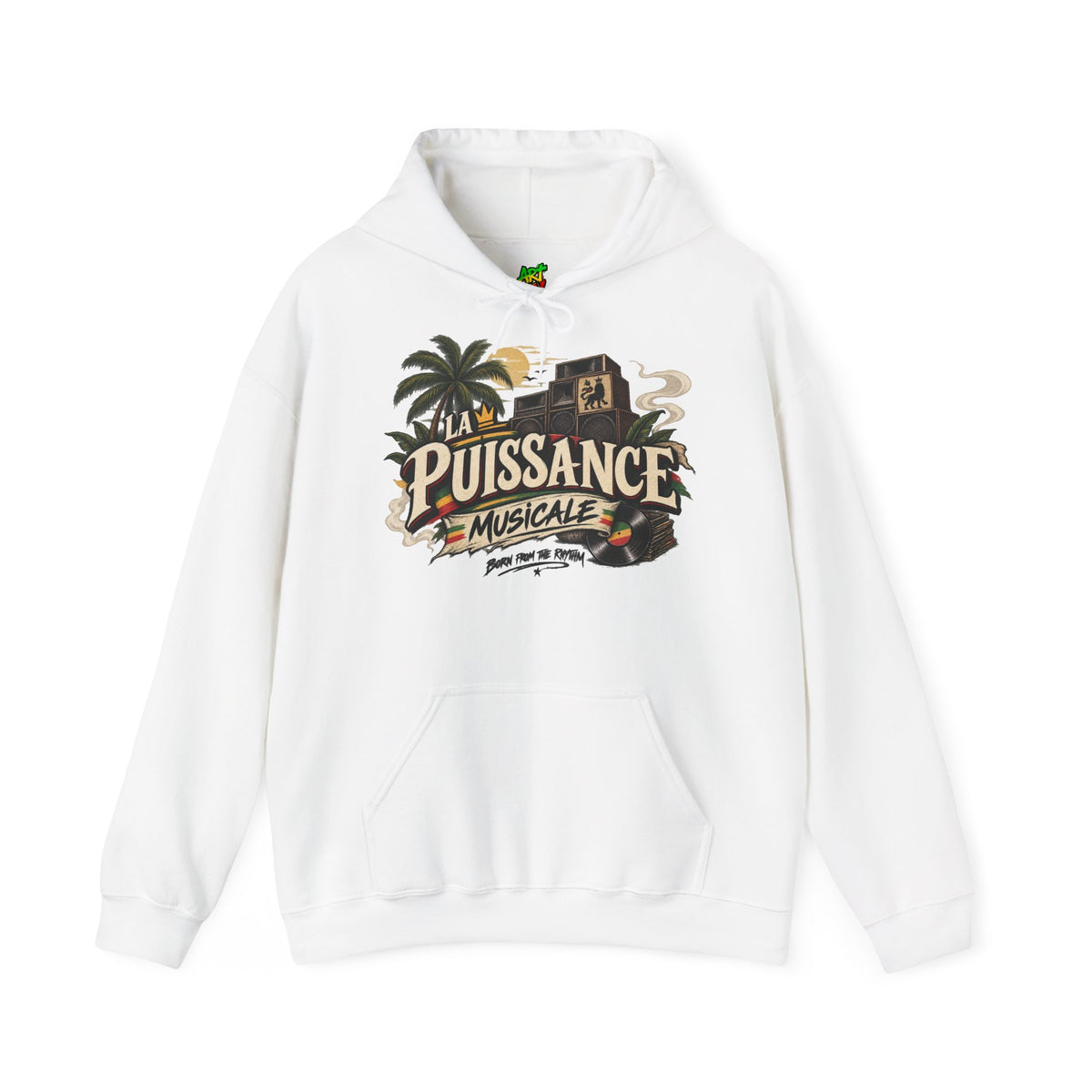 La Puissance Musicale Vintage Hoodie