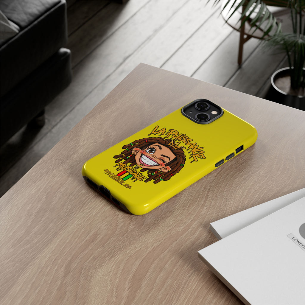 Coque Rasta Queen – Jaune | La Puissance Musicale