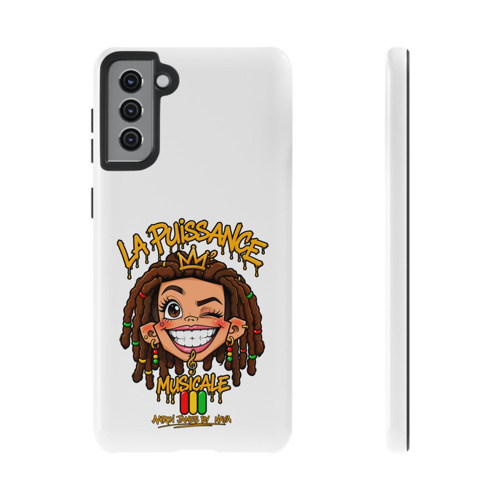 Coque Samsung Rasta Queen – Blanc | La Puissance Musicale – vue 9