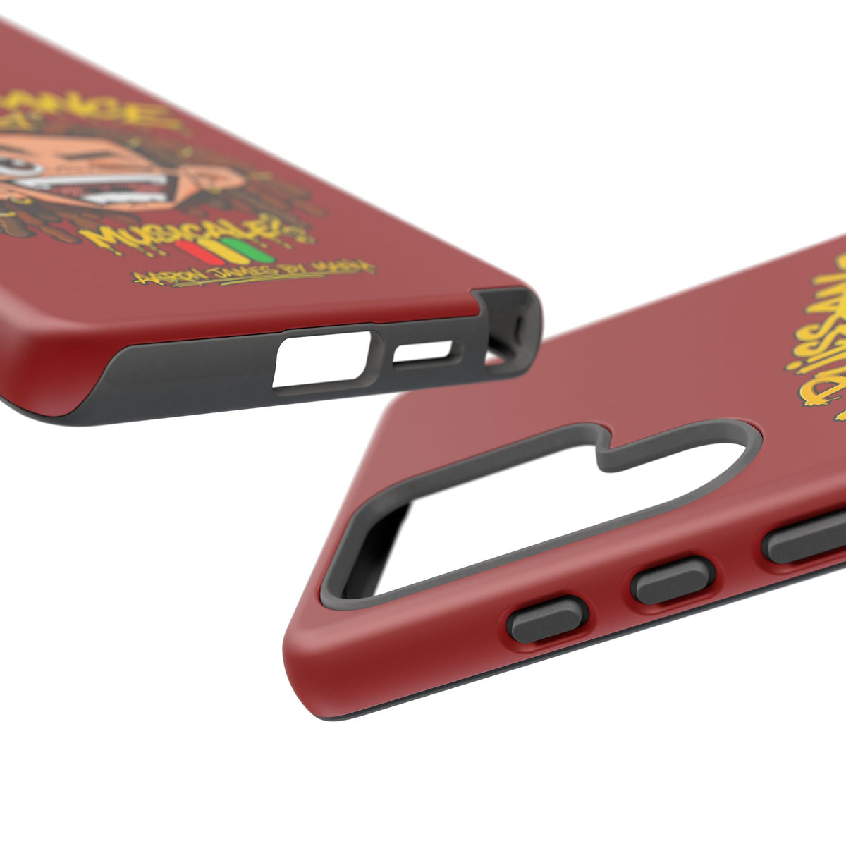 Coque Samsung Rasta King – Rouge | La Puissance Musicale