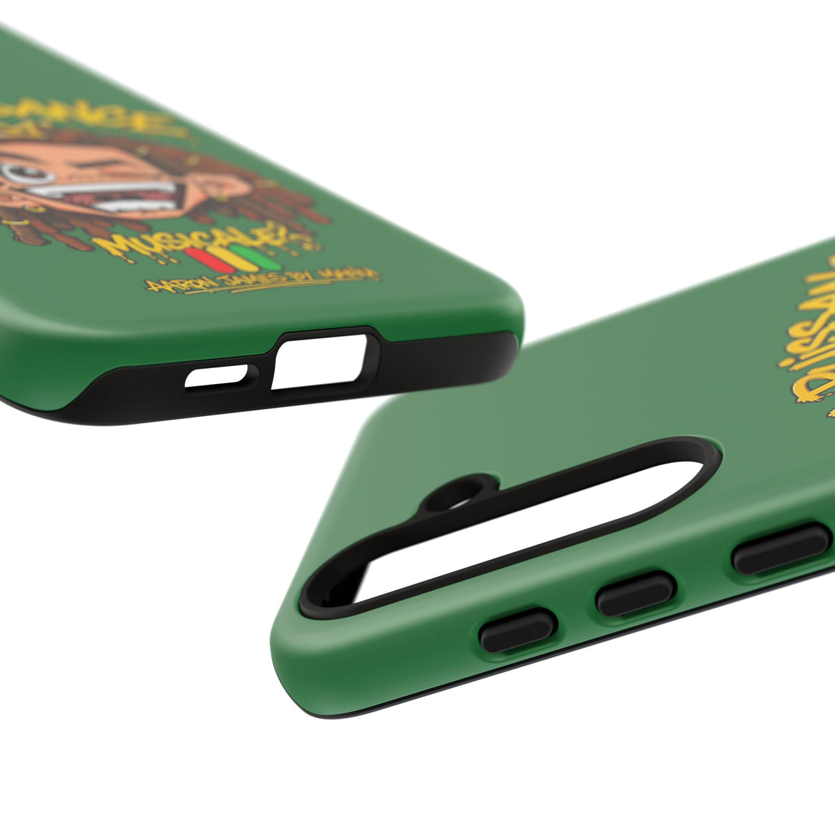 Coque Samsung Rasta King – Vert | La Puissance Musicale