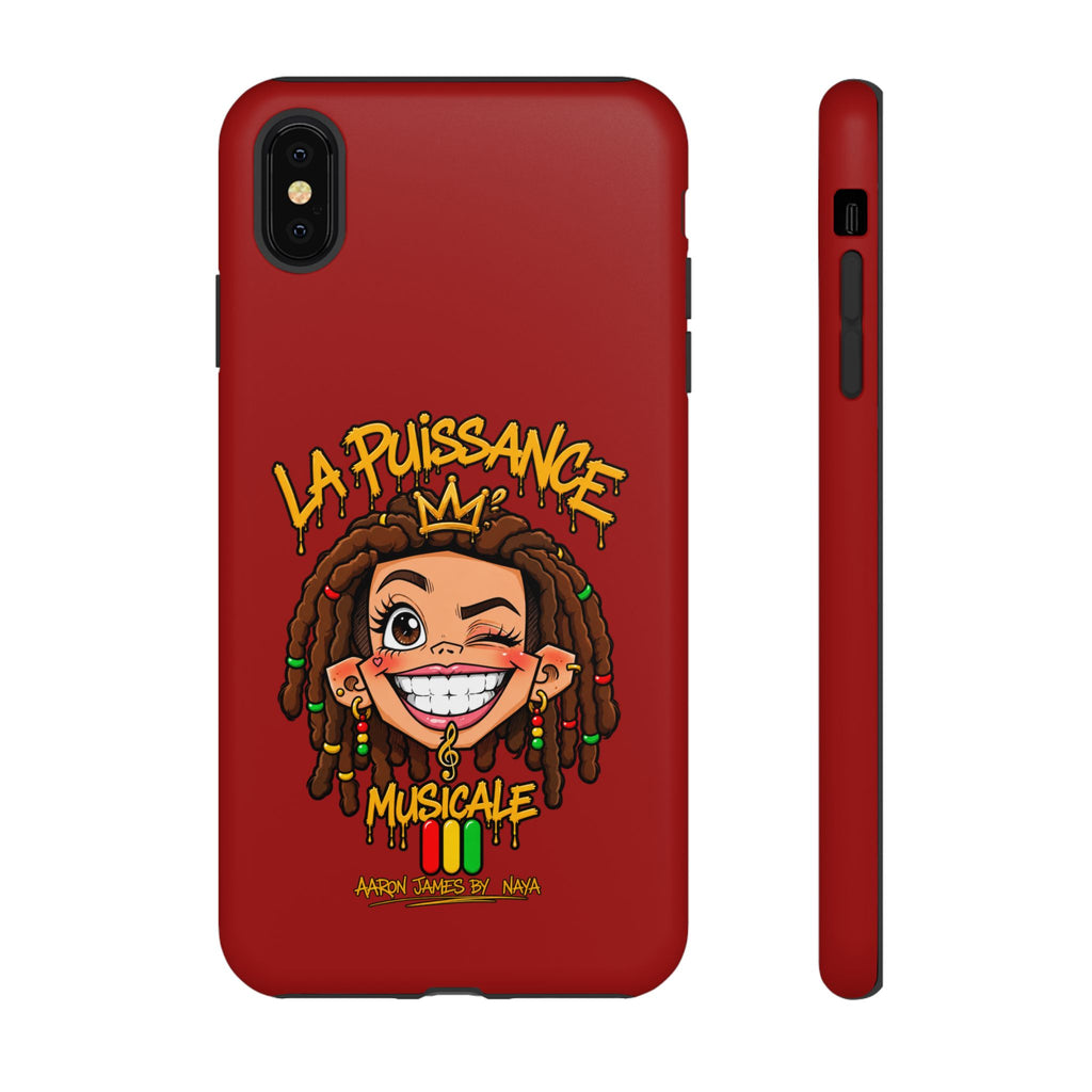 Coque Rasta Queen – Rouge | La Puissance Musicale