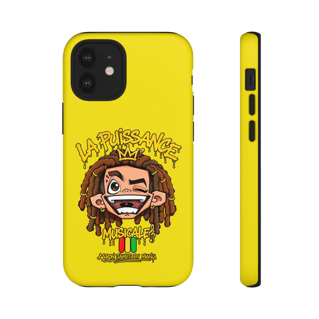 Coque Rasta King – Jaune | La Puissance Musicale