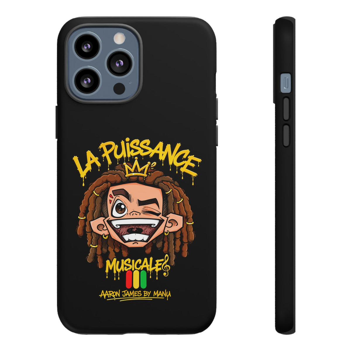 Coque Rasta King – Noir | La Puissance Musicale