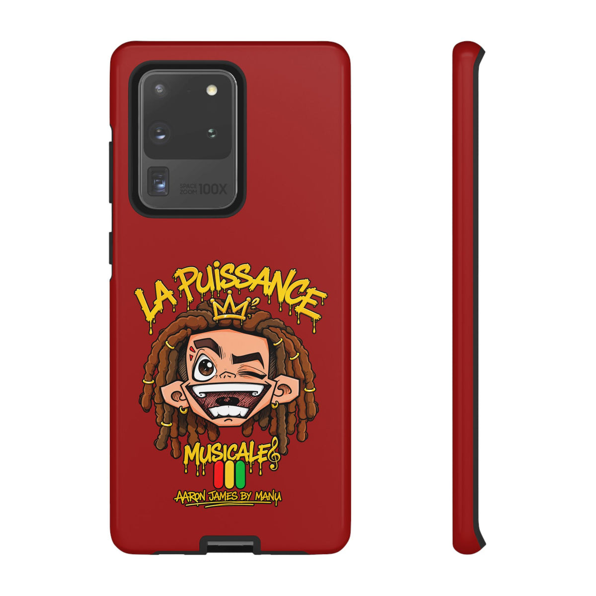 Coque Samsung Rasta King – Rouge | La Puissance Musicale