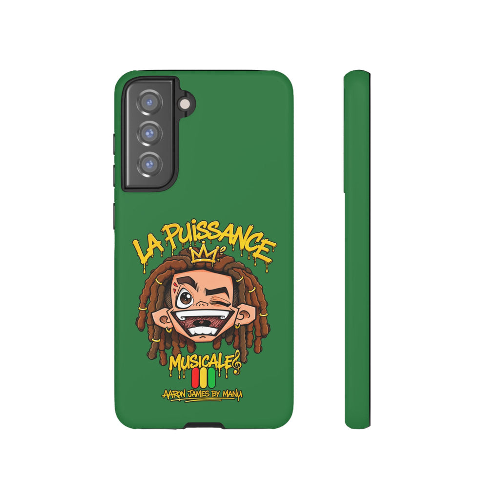 Coque Samsung Rasta King – Vert | La Puissance Musicale – vue 16