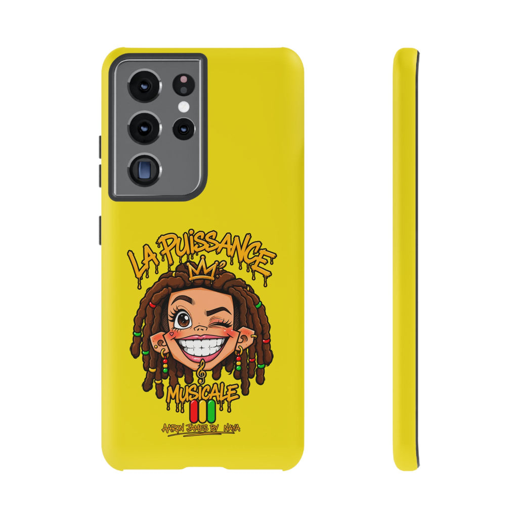 Coque Samsung Rasta Queen – Jaune | La Puissance Musicale – vue 12