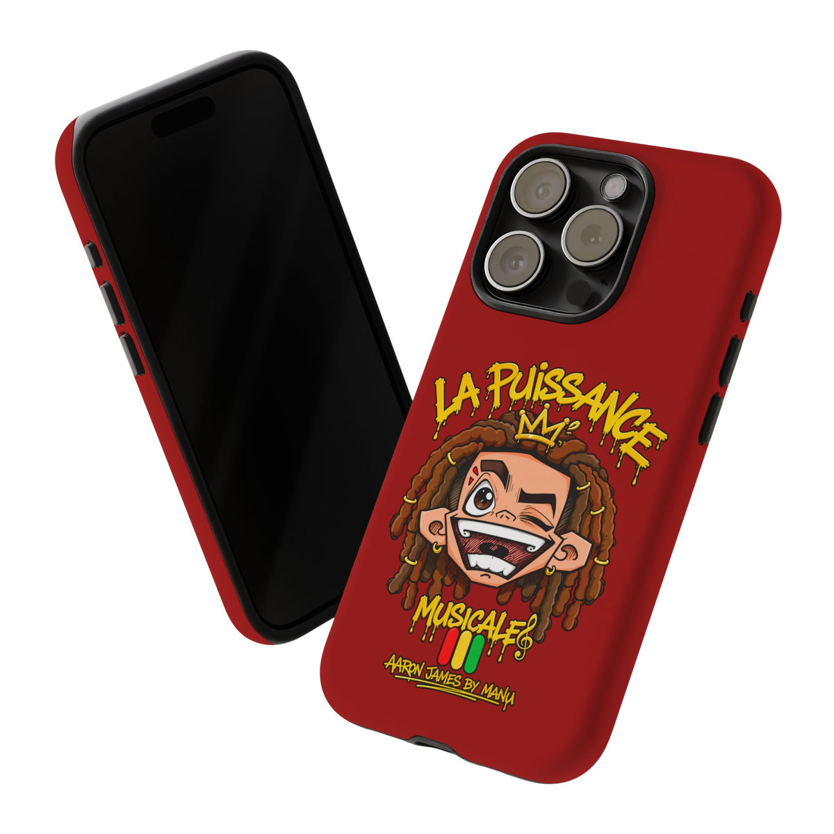 Coque Rasta King – Rouge | La Puissance Musicale