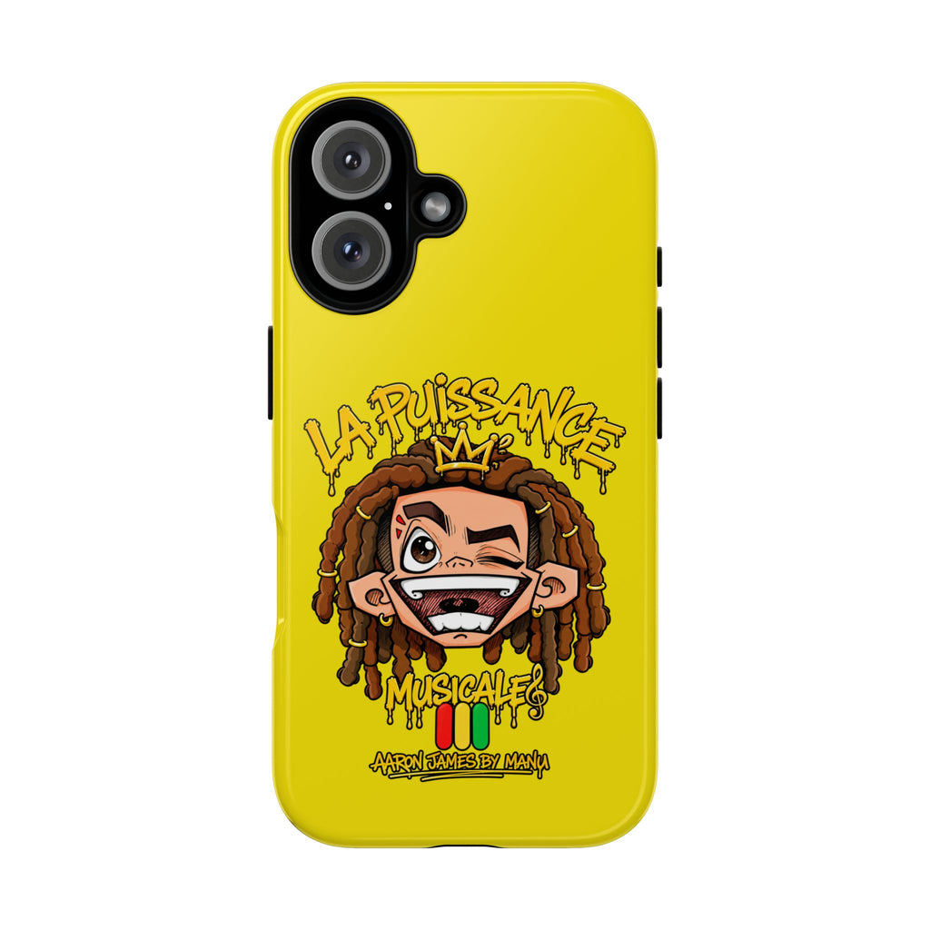 Coque Rasta King – Jaune | La Puissance Musicale