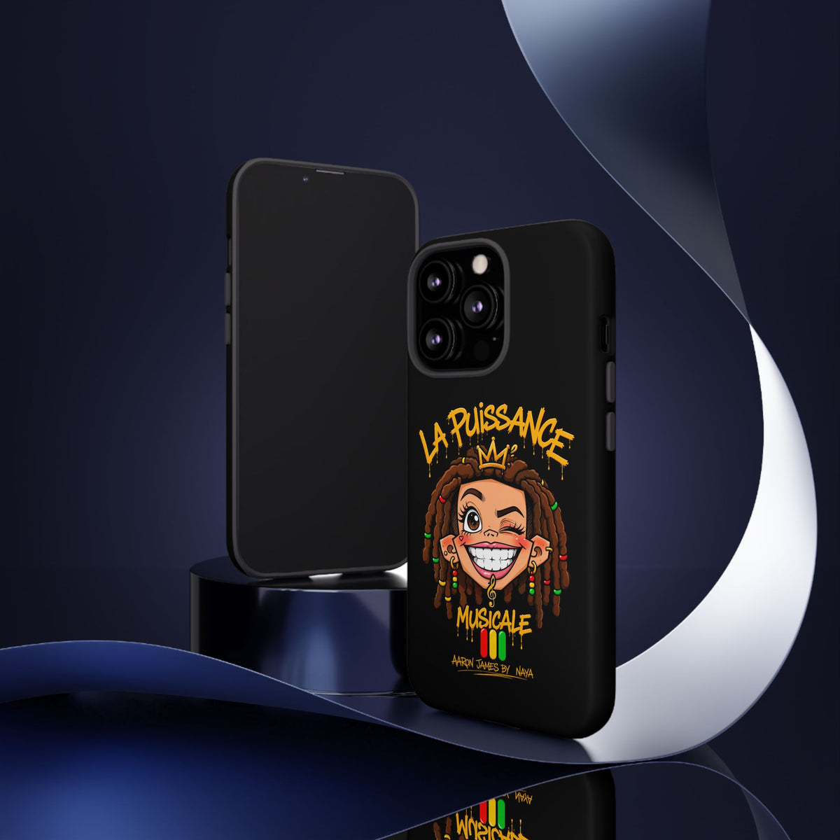 Coque Rasta Queen – Noir | La Puissance Musicale