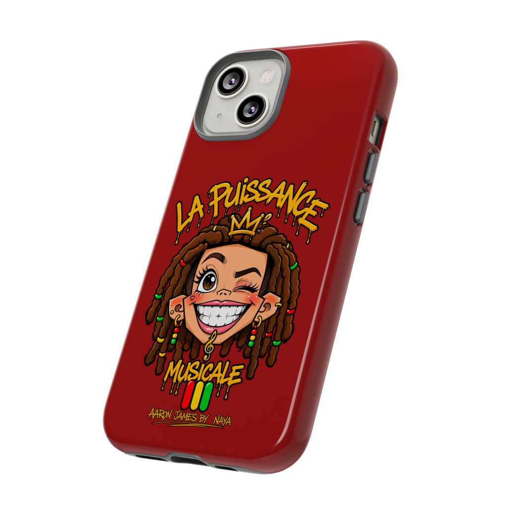 Coque Rasta Queen – Rouge | La Puissance Musicale
