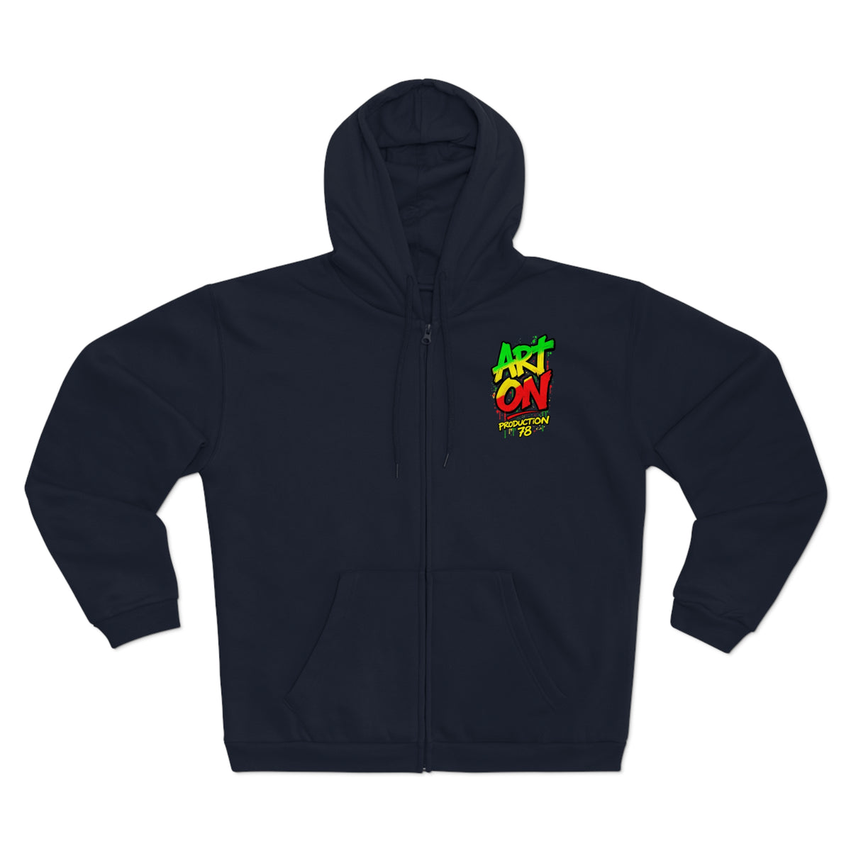 Zip hoodie La Puissance Musicale Vintage reggae