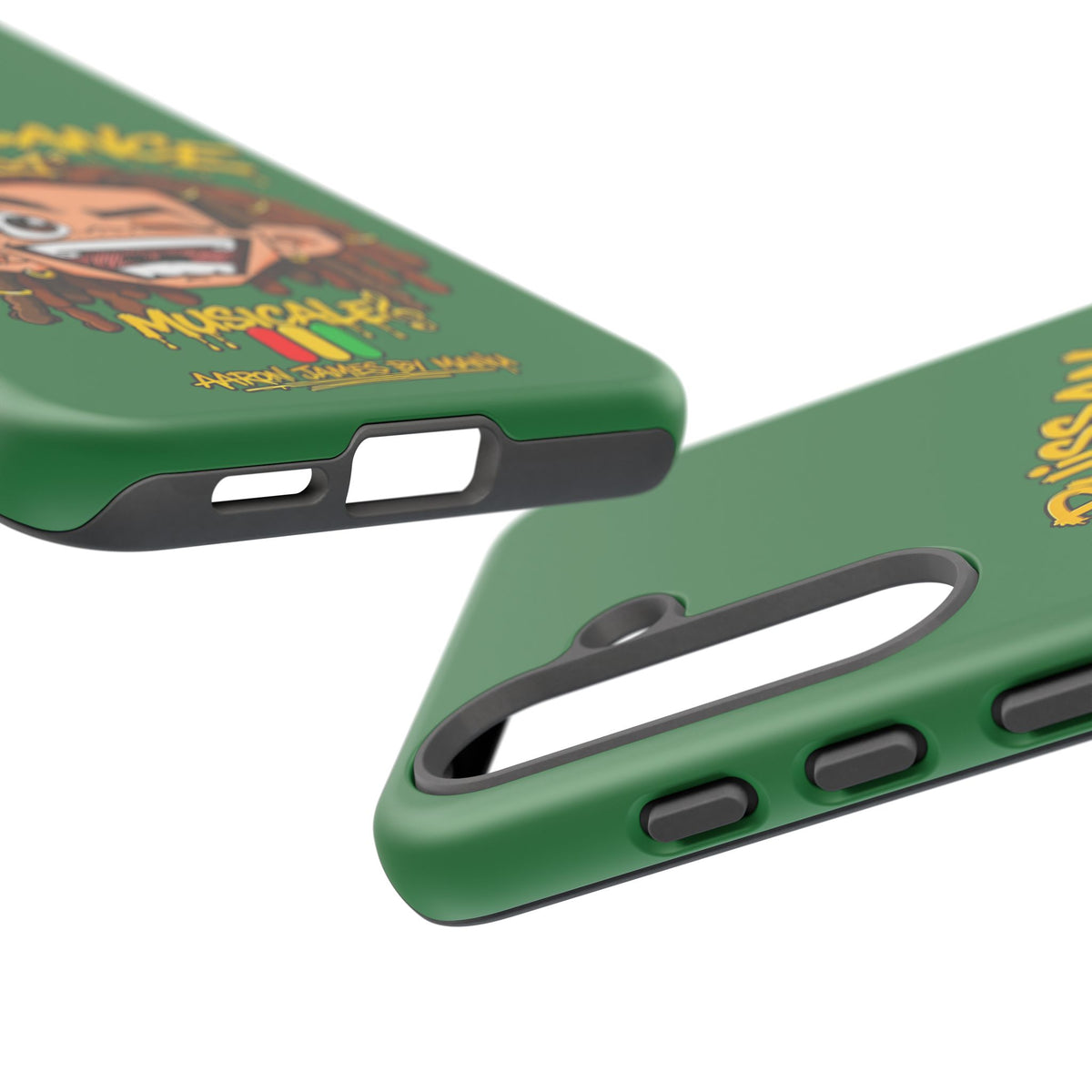 Coque Samsung Rasta King – Vert | La Puissance Musicale