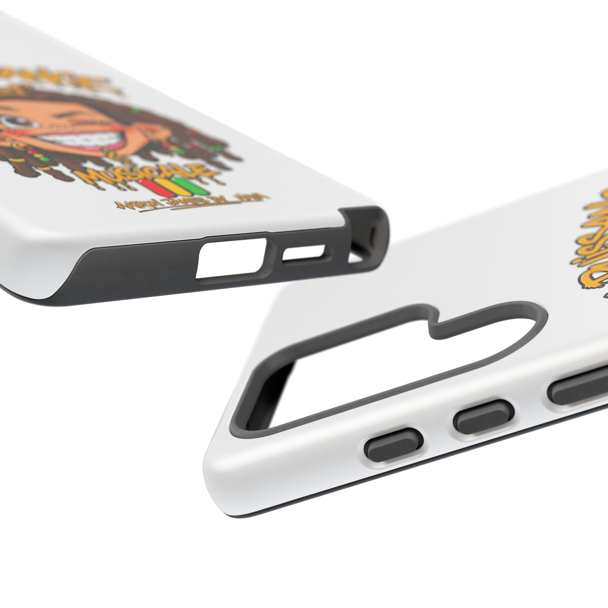 Coque Samsung Rasta Queen – Blanc | La Puissance Musicale