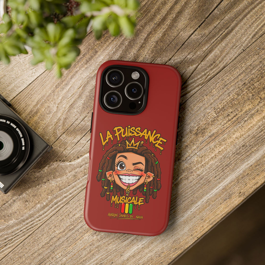 Coque Rasta Queen – Rouge | La Puissance Musicale