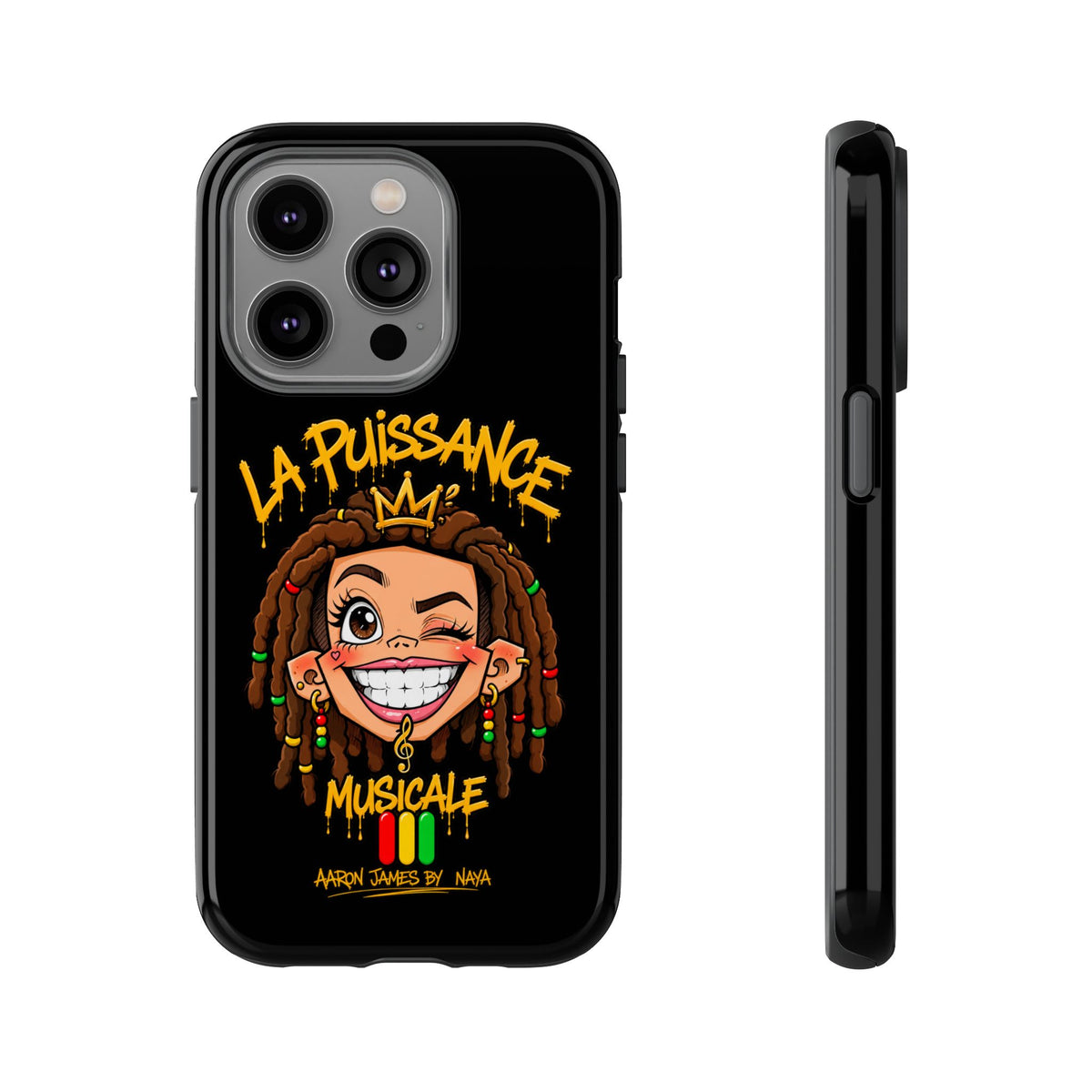 Coque Rasta Queen – Noir | La Puissance Musicale