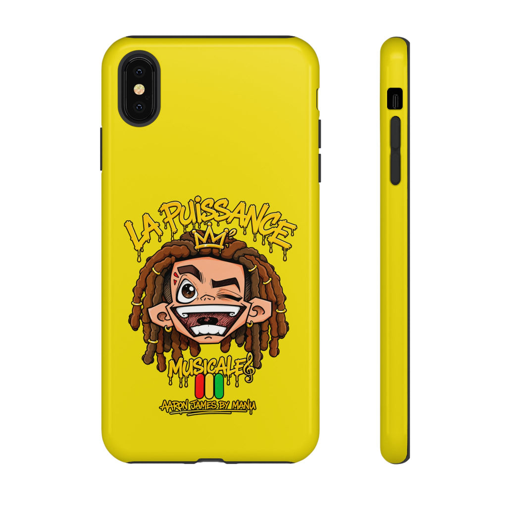 Coque Rasta King – Jaune | La Puissance Musicale