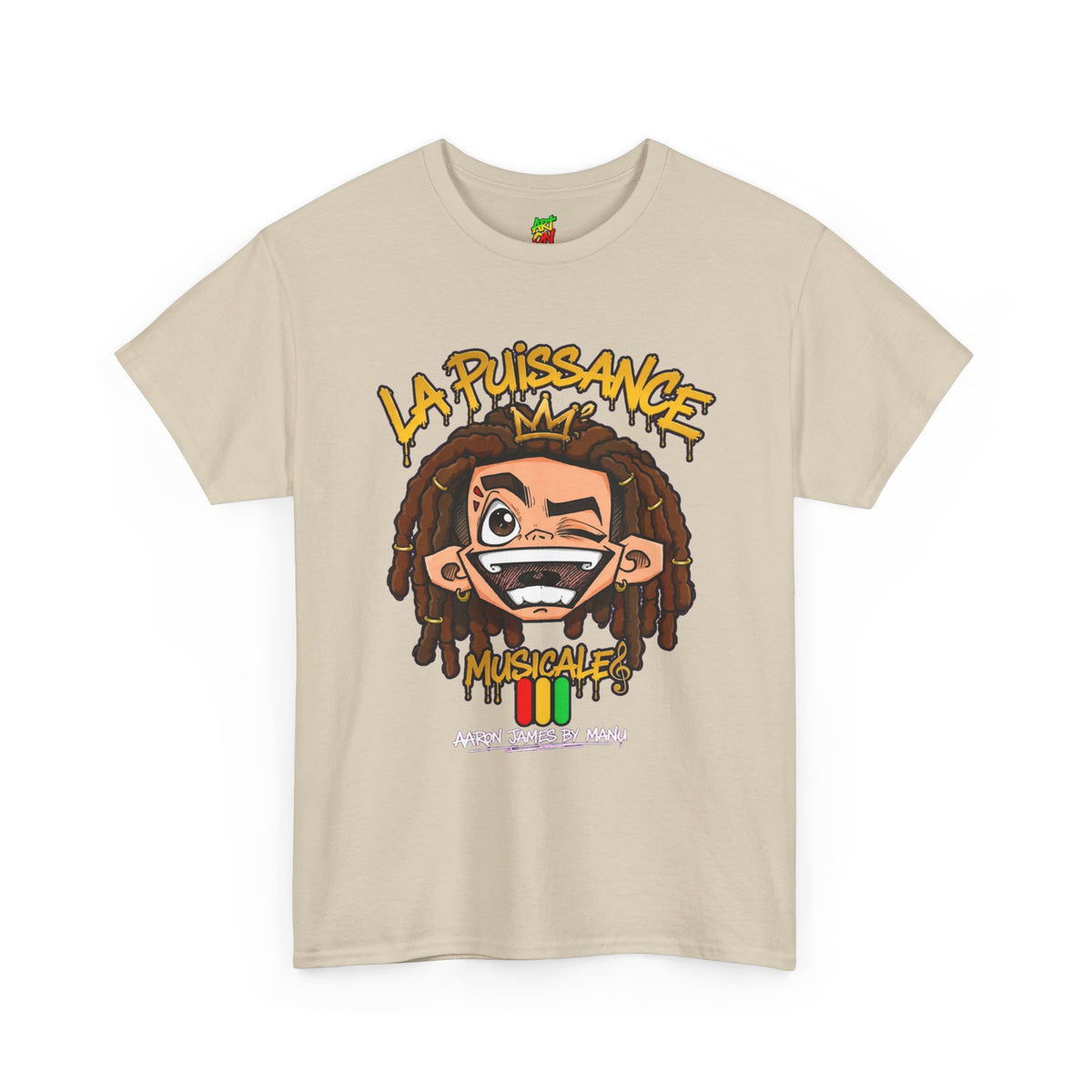 La Puissance Musicale Dreadlock Graphic Tee