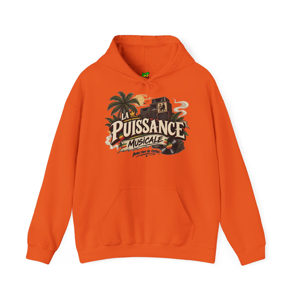 La Puissance Musicale Vintage Hoodie