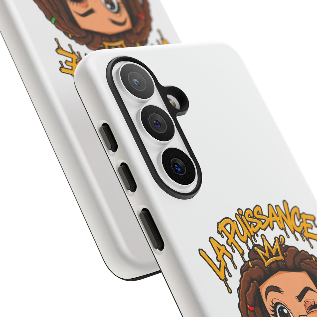 Coque Samsung Rasta Queen – Blanc | La Puissance Musicale