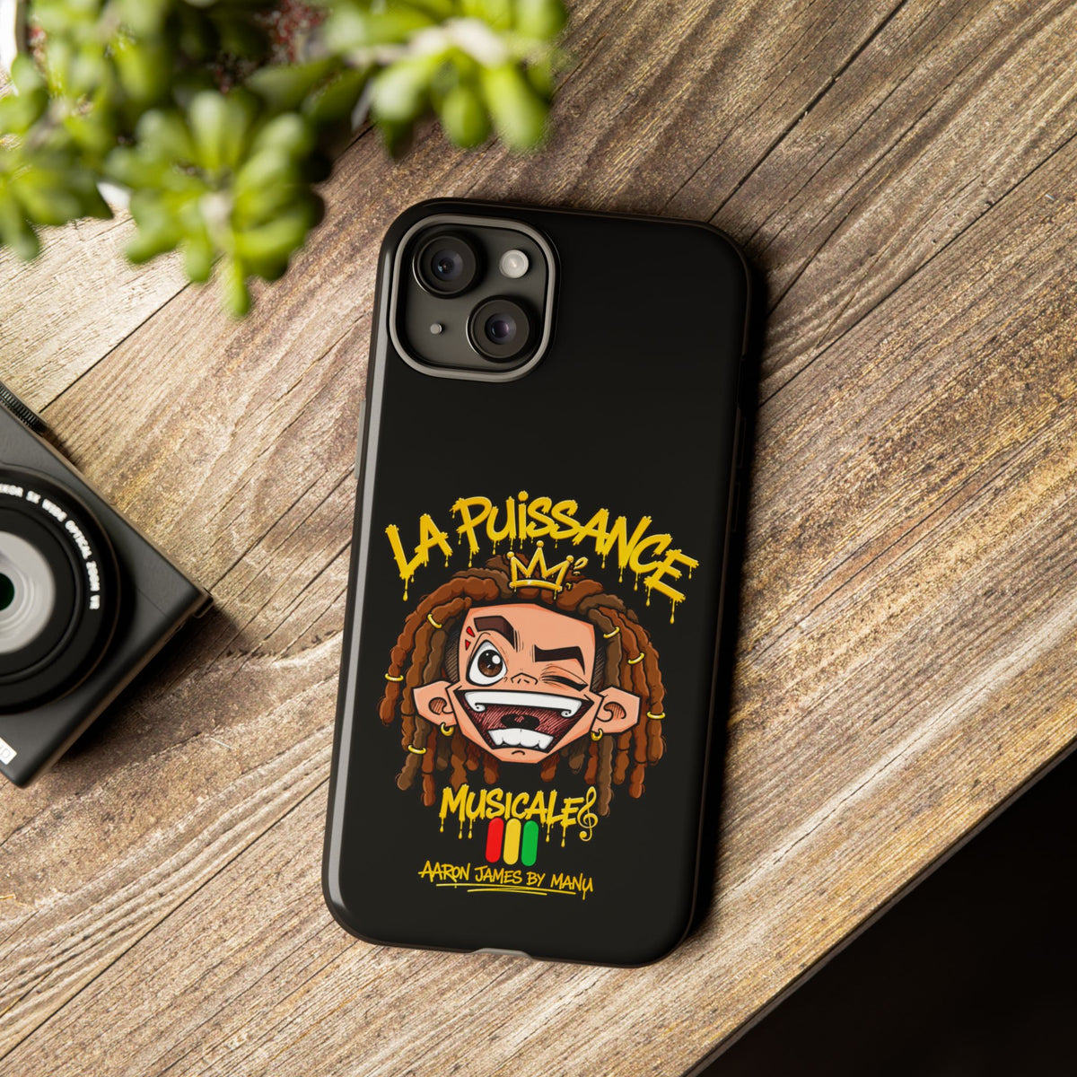 Coque Rasta King – Noir | La Puissance Musicale